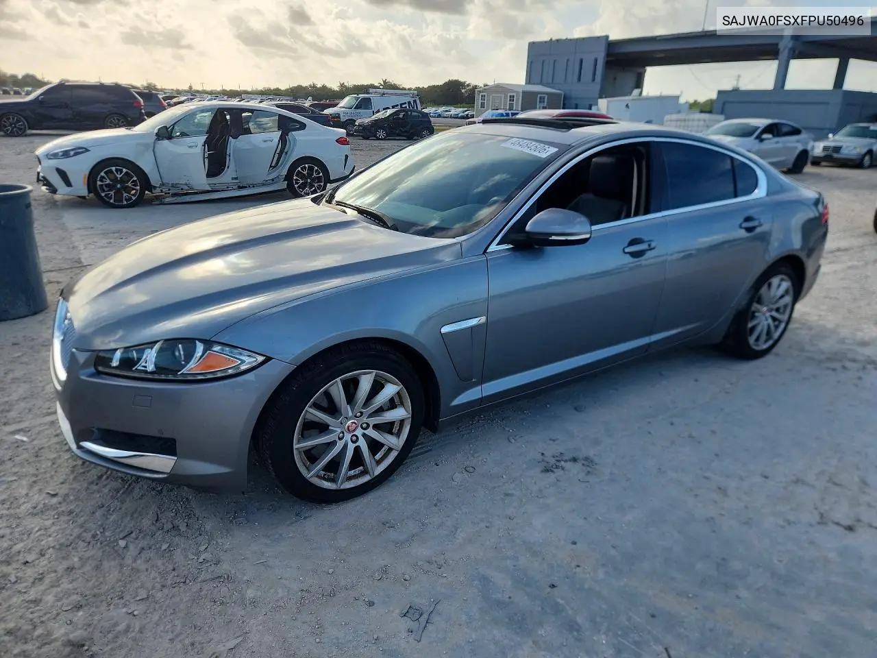 2015 Jaguar Xf 2.0T Premium VIN: SAJWA0FSXFPU50496 Lot: 48484506