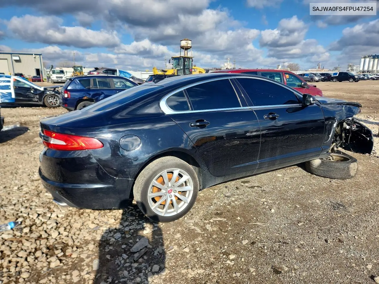 2015 Jaguar Xf 2.0T Premium VIN: SAJWA0FS4FPU47254 Lot: 48737926