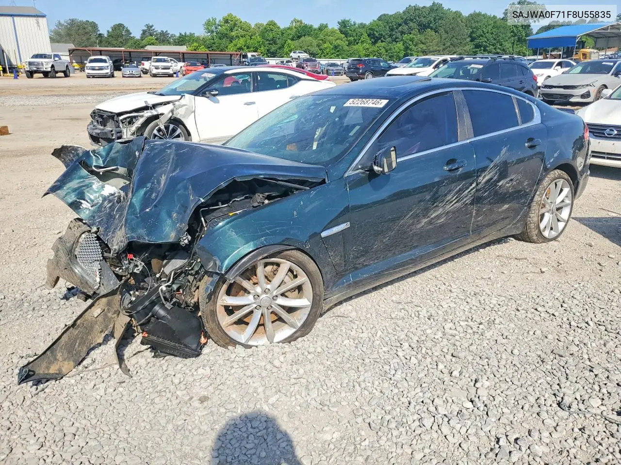 2015 Jaguar Xf 3.0 Sport VIN: SAJWA0F71F8U55835 Lot: 52268746