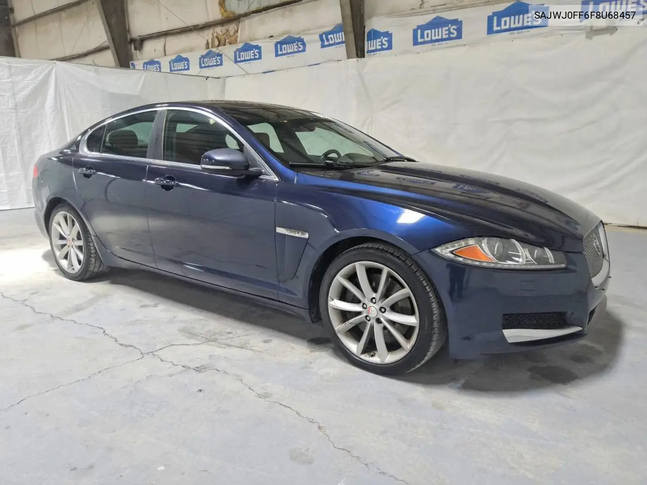 2015 Jaguar Xf 3.0 Sport Awd VIN: SAJWJ0FF6F8U68457 Lot: 54325606