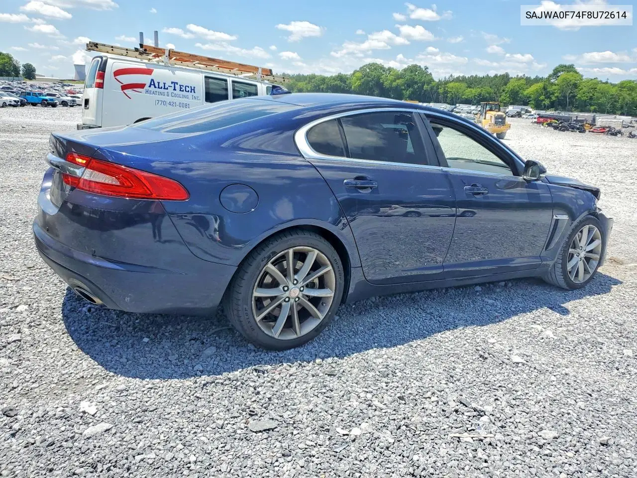 2015 Jaguar Xf 3.0 Sport VIN: SAJWA0F74F8U72614 Lot: 55967766