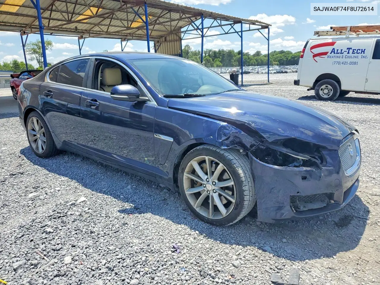 2015 Jaguar Xf 3.0 Sport VIN: SAJWA0F74F8U72614 Lot: 55967766