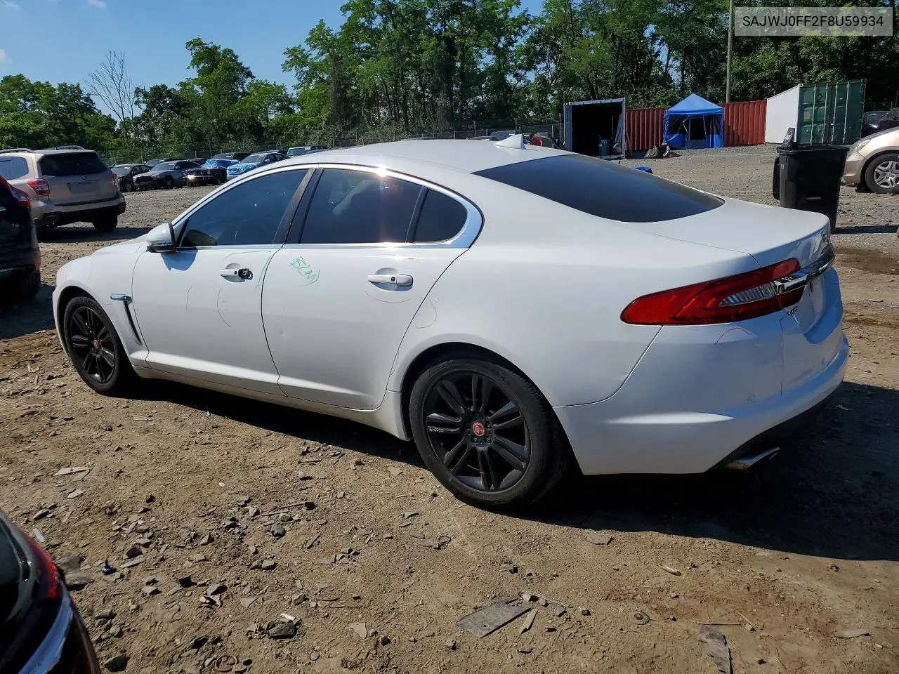 2015 Jaguar Xf 3.0 Sport Awd VIN: SAJWJ0FF2F8U59934 Lot: 57074006