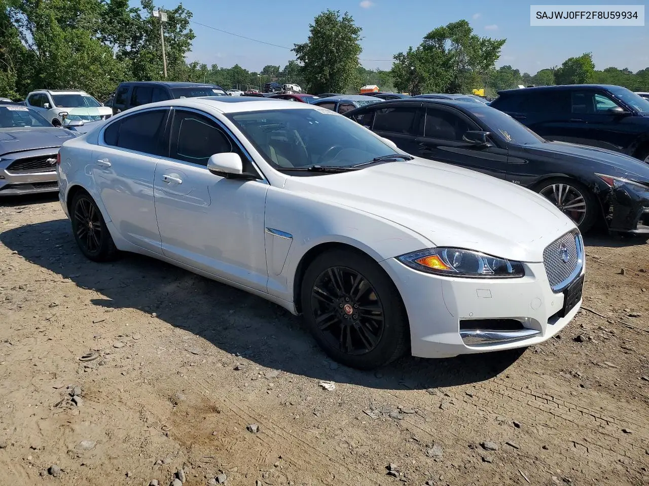 2015 Jaguar Xf 3.0 Sport Awd VIN: SAJWJ0FF2F8U59934 Lot: 57074006