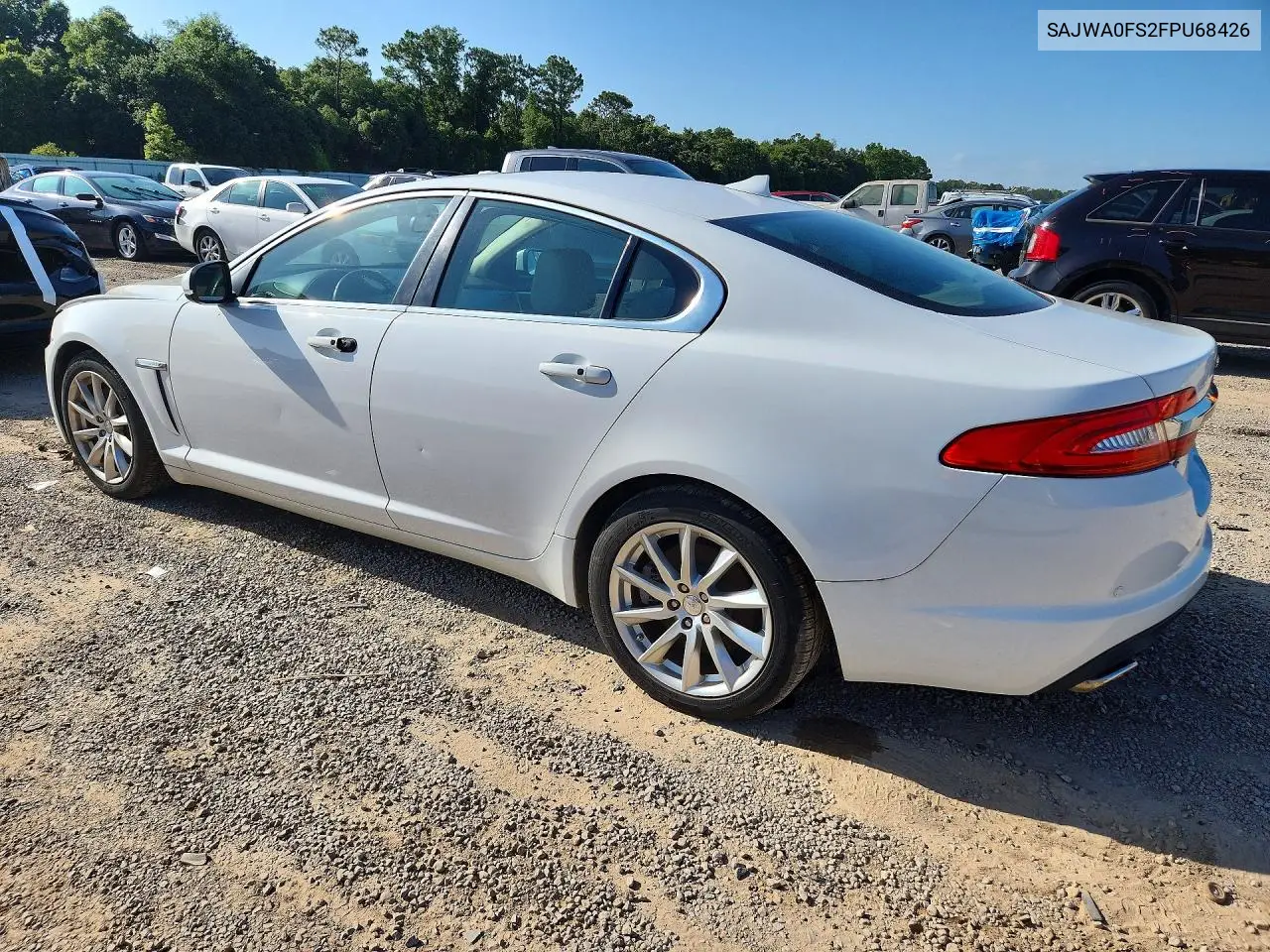 2015 Jaguar Xf 2.0T Premium VIN: SAJWA0FS2FPU68426 Lot: 59109086