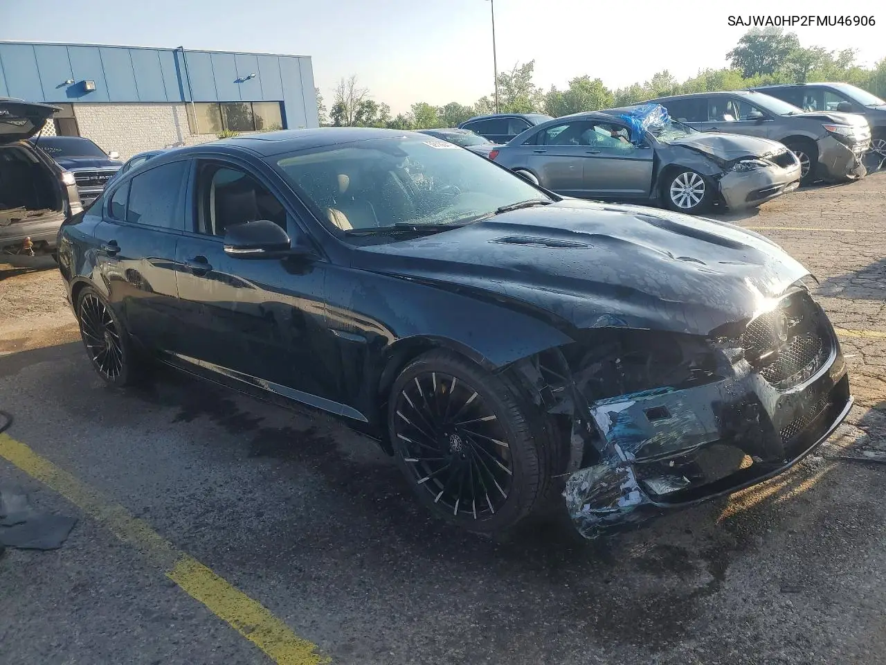 2015 Jaguar Xf Supercharged VIN: SAJWA0HP2FMU46906 Lot: 59186416
