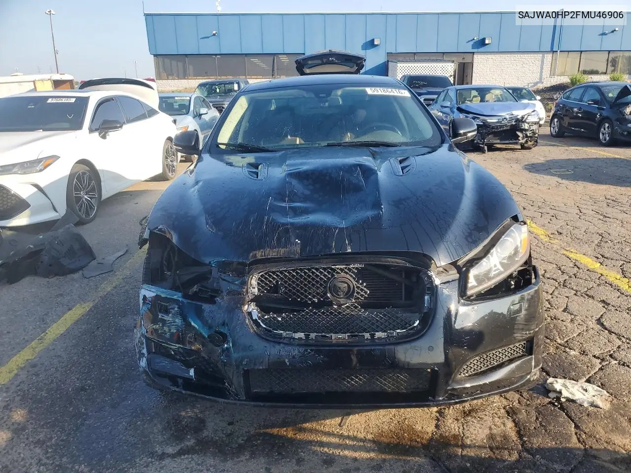 2015 Jaguar Xf Supercharged VIN: SAJWA0HP2FMU46906 Lot: 59186416