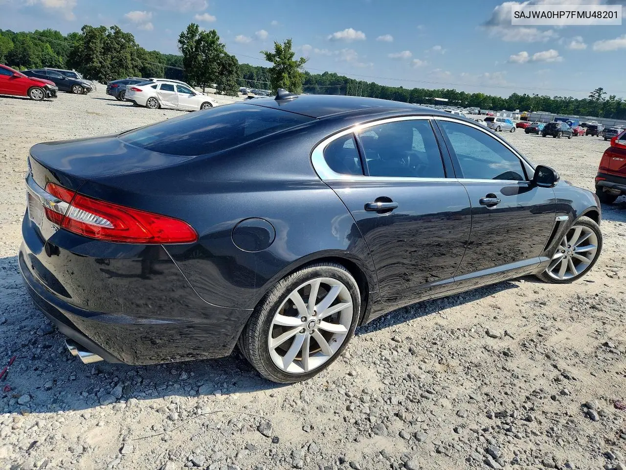 2015 Jaguar Xf Supercharged VIN: SAJWA0HP7FMU48201 Lot: 60510866