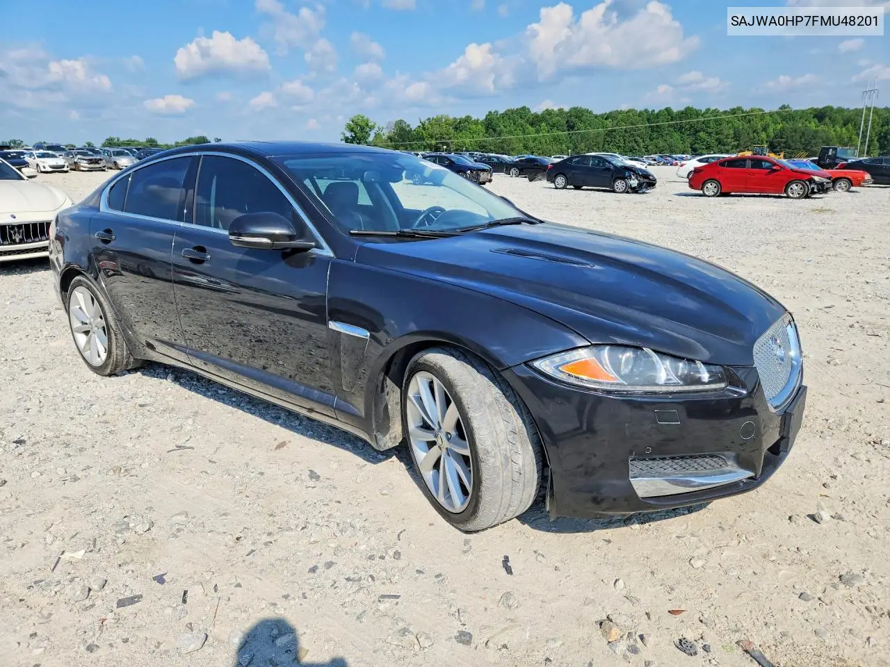 2015 Jaguar Xf Supercharged VIN: SAJWA0HP7FMU48201 Lot: 60510866