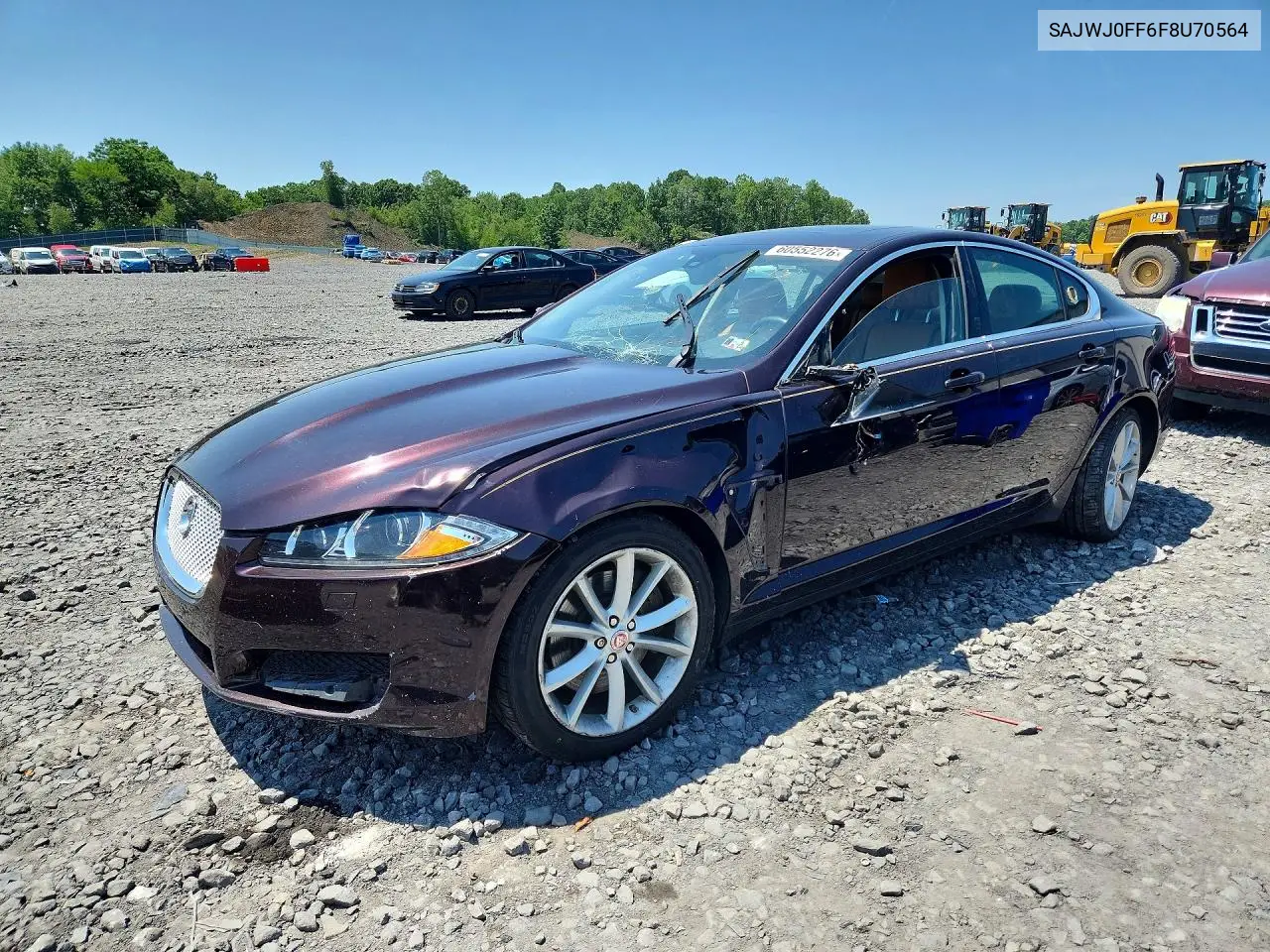 2015 Jaguar Xf 3.0 Sport Awd VIN: SAJWJ0FF6F8U70564 Lot: 60552276