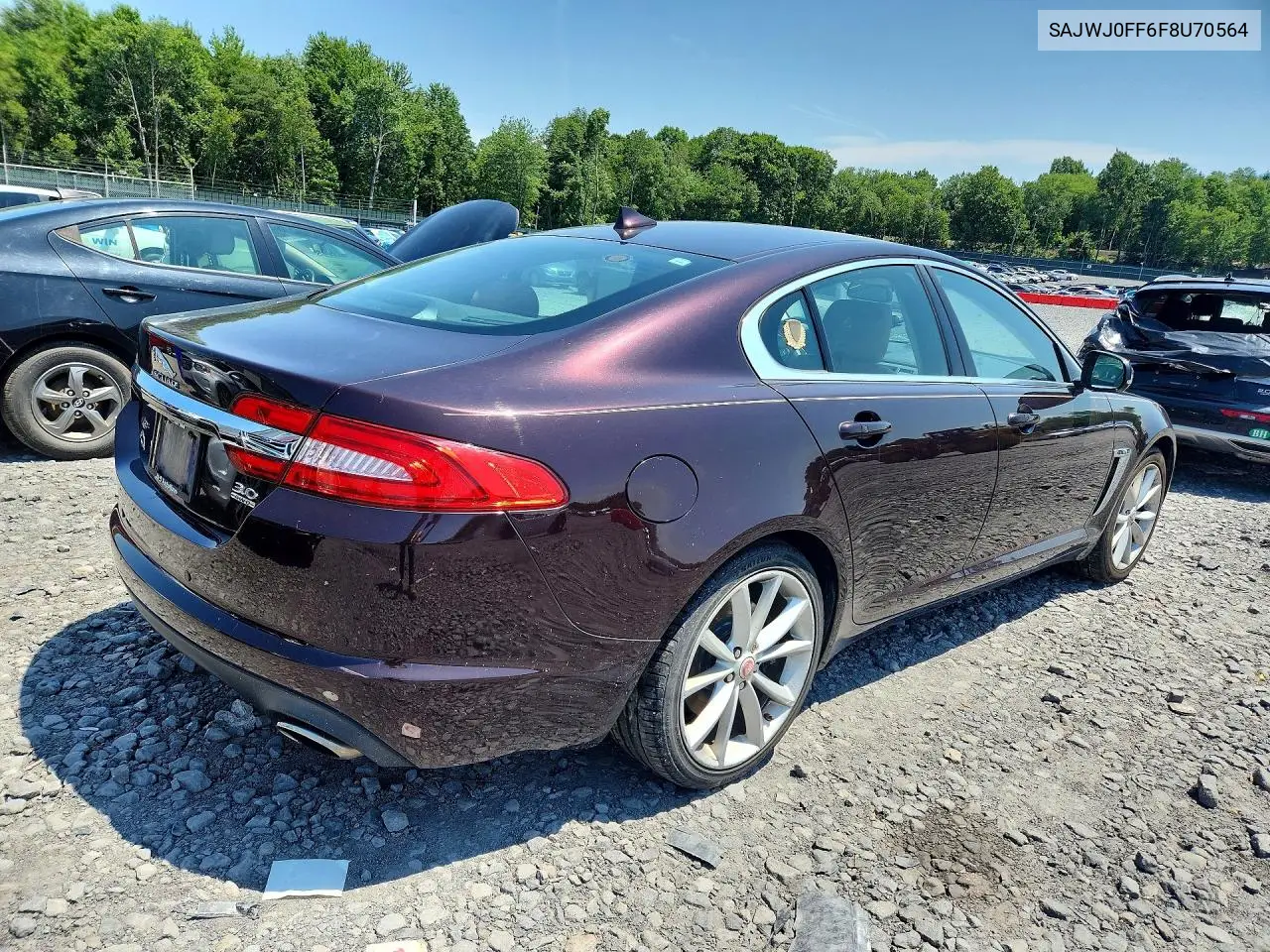 2015 Jaguar Xf 3.0 Sport Awd VIN: SAJWJ0FF6F8U70564 Lot: 60552276