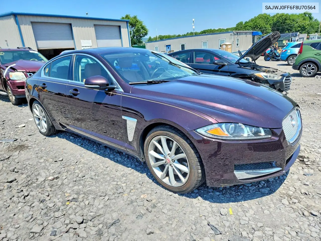 2015 Jaguar Xf 3.0 Sport Awd VIN: SAJWJ0FF6F8U70564 Lot: 60552276