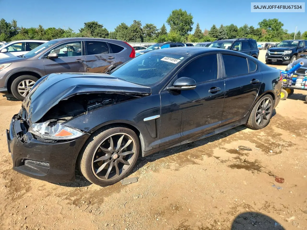2015 Jaguar Xf 3.0 Sport Awd VIN: SAJWJ0FF4F8U67534 Lot: 60814696