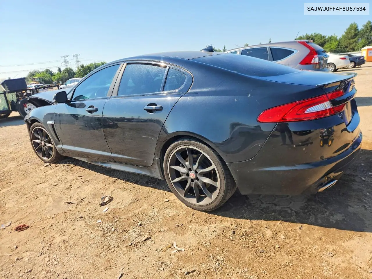 2015 Jaguar Xf 3.0 Sport Awd VIN: SAJWJ0FF4F8U67534 Lot: 60814696
