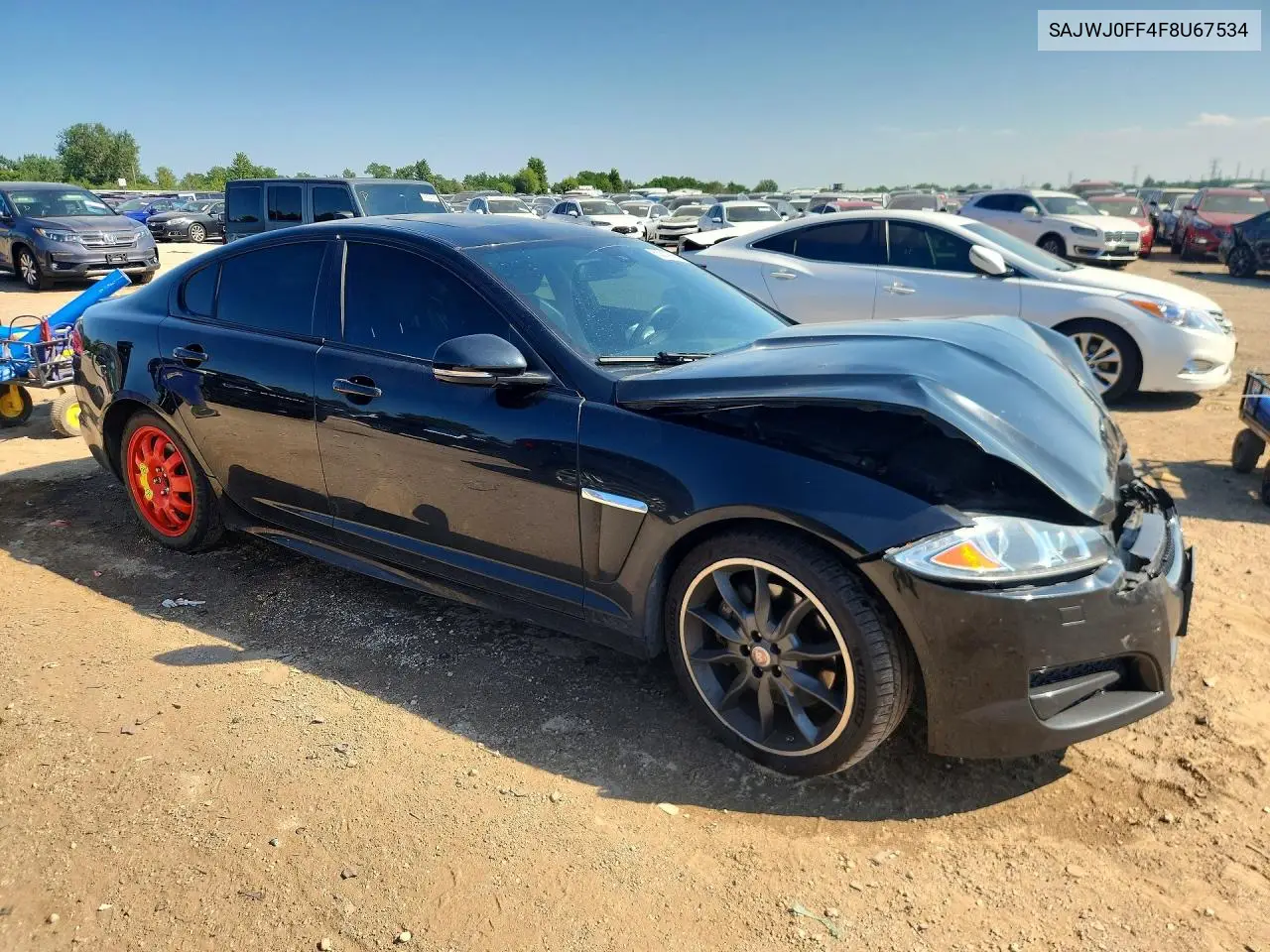 2015 Jaguar Xf 3.0 Sport Awd VIN: SAJWJ0FF4F8U67534 Lot: 60814696
