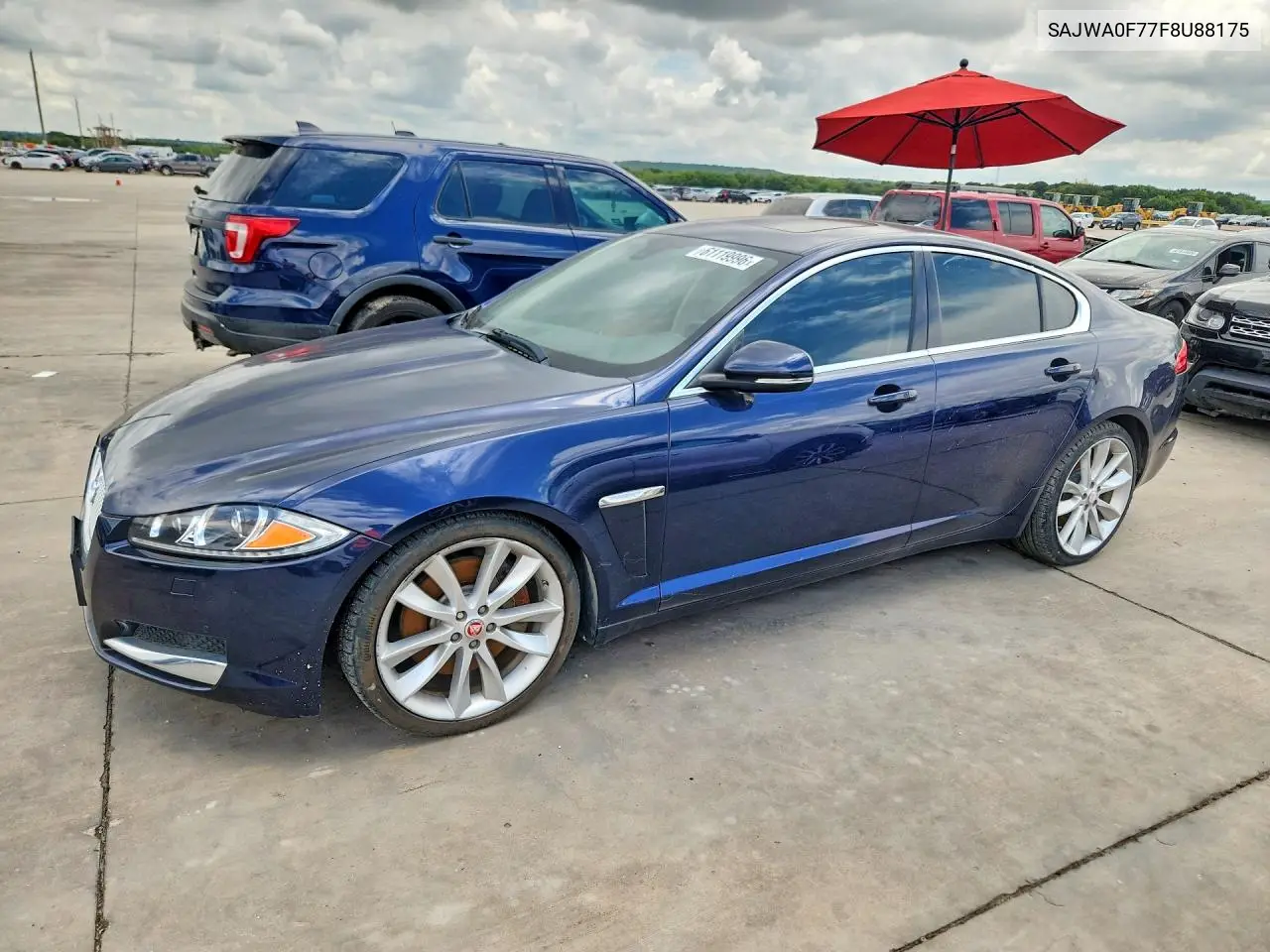 2015 Jaguar Xf 3.0 Sport VIN: SAJWA0F77F8U88175 Lot: 61119996