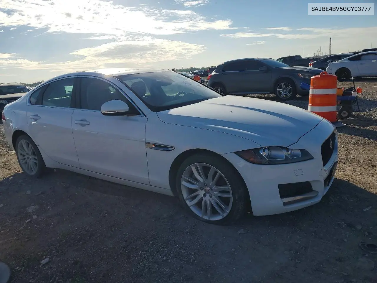 2016 Jaguar Xf Prestige VIN: SAJBE4BV5GCY03777 Lot: 49201766