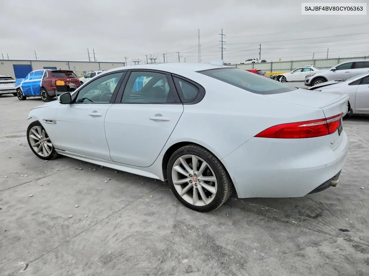 2016 Jaguar Xf R - Sport VIN: SAJBF4BV8GCY06363 Lot: 54445426