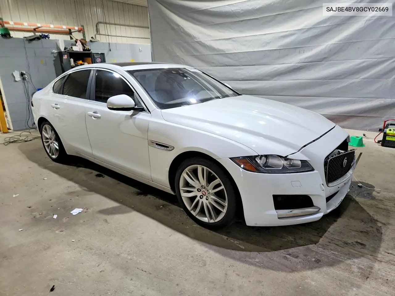 2016 Jaguar Xf Prestige VIN: SAJBE4BV8GCY02669 Lot: 56859526