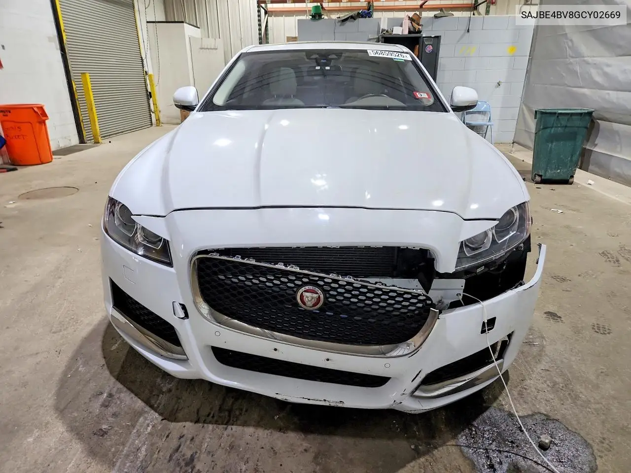 2016 Jaguar Xf Prestige VIN: SAJBE4BV8GCY02669 Lot: 56859526