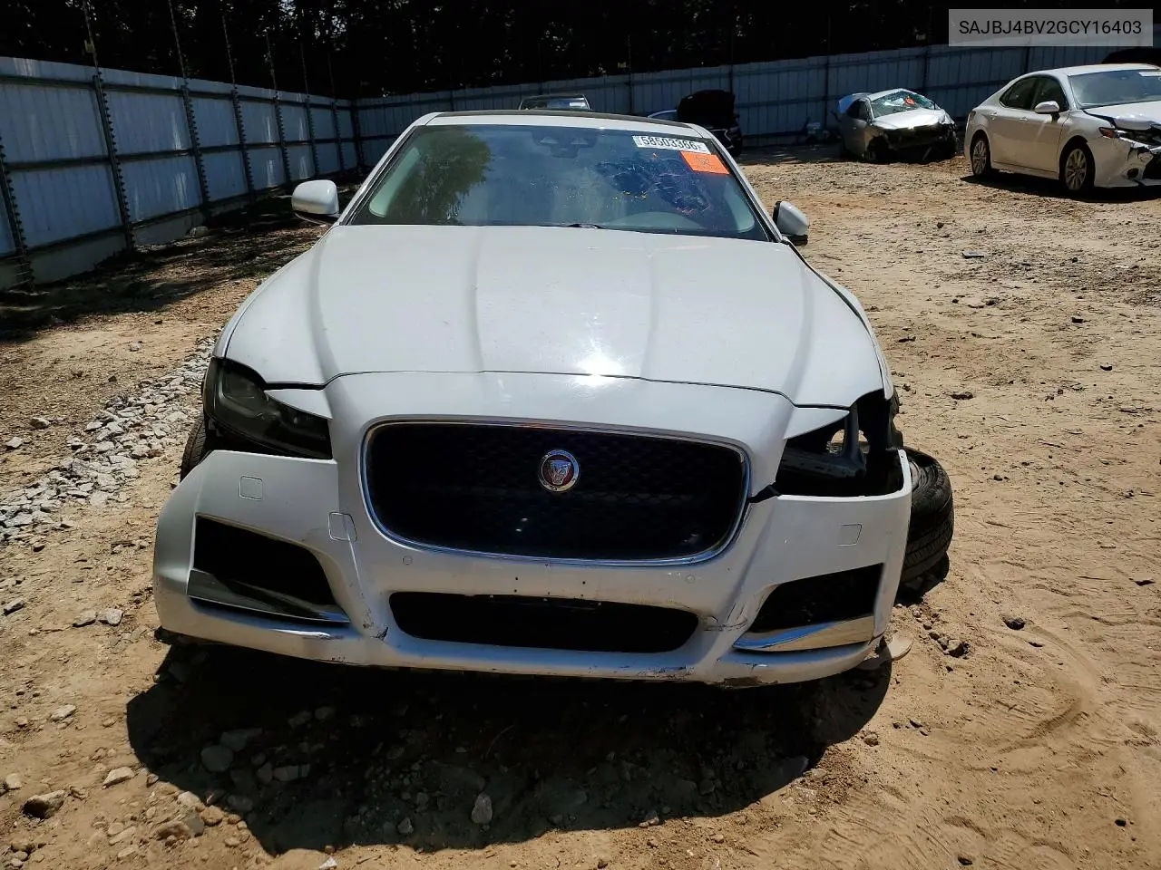 2016 Jaguar Xf Premium VIN: SAJBJ4BV2GCY16403 Lot: 58503366