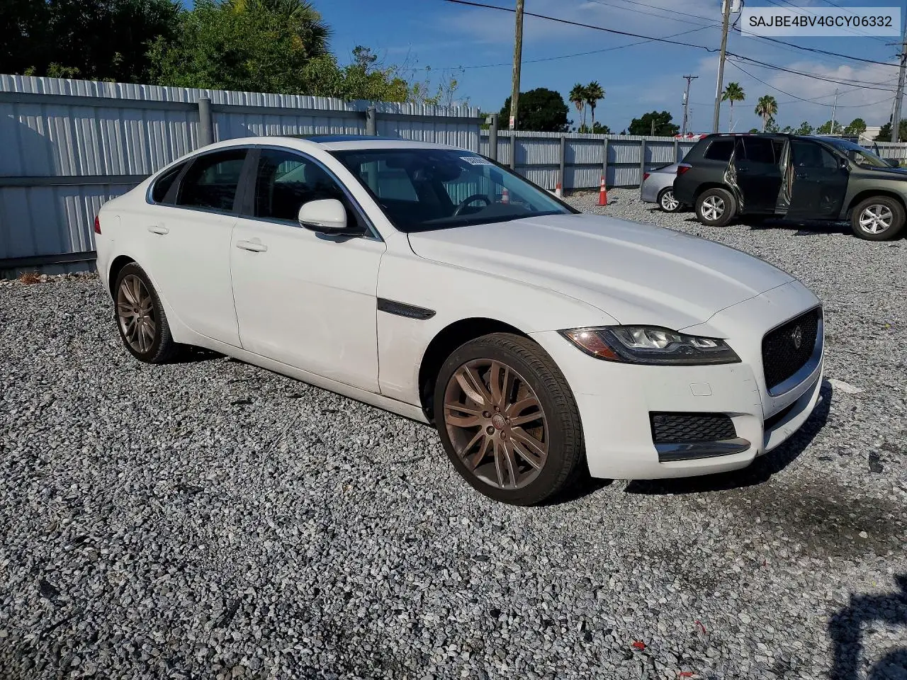 2016 Jaguar Xf Prestige VIN: SAJBE4BV4GCY06332 Lot: 58635616