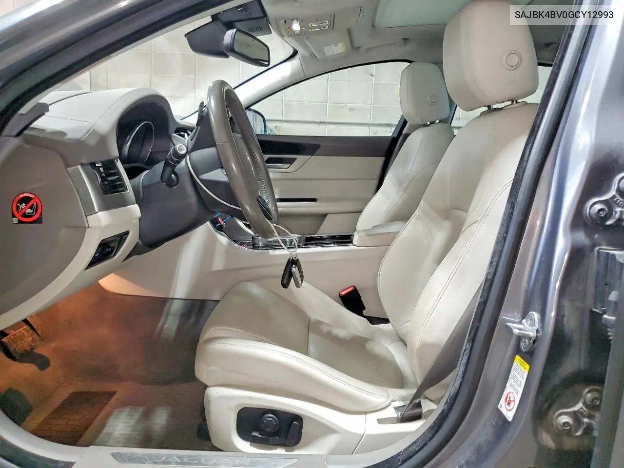2016 Jaguar Xf Prestige VIN: SAJBK4BV0GCY12993 Lot: 58813926