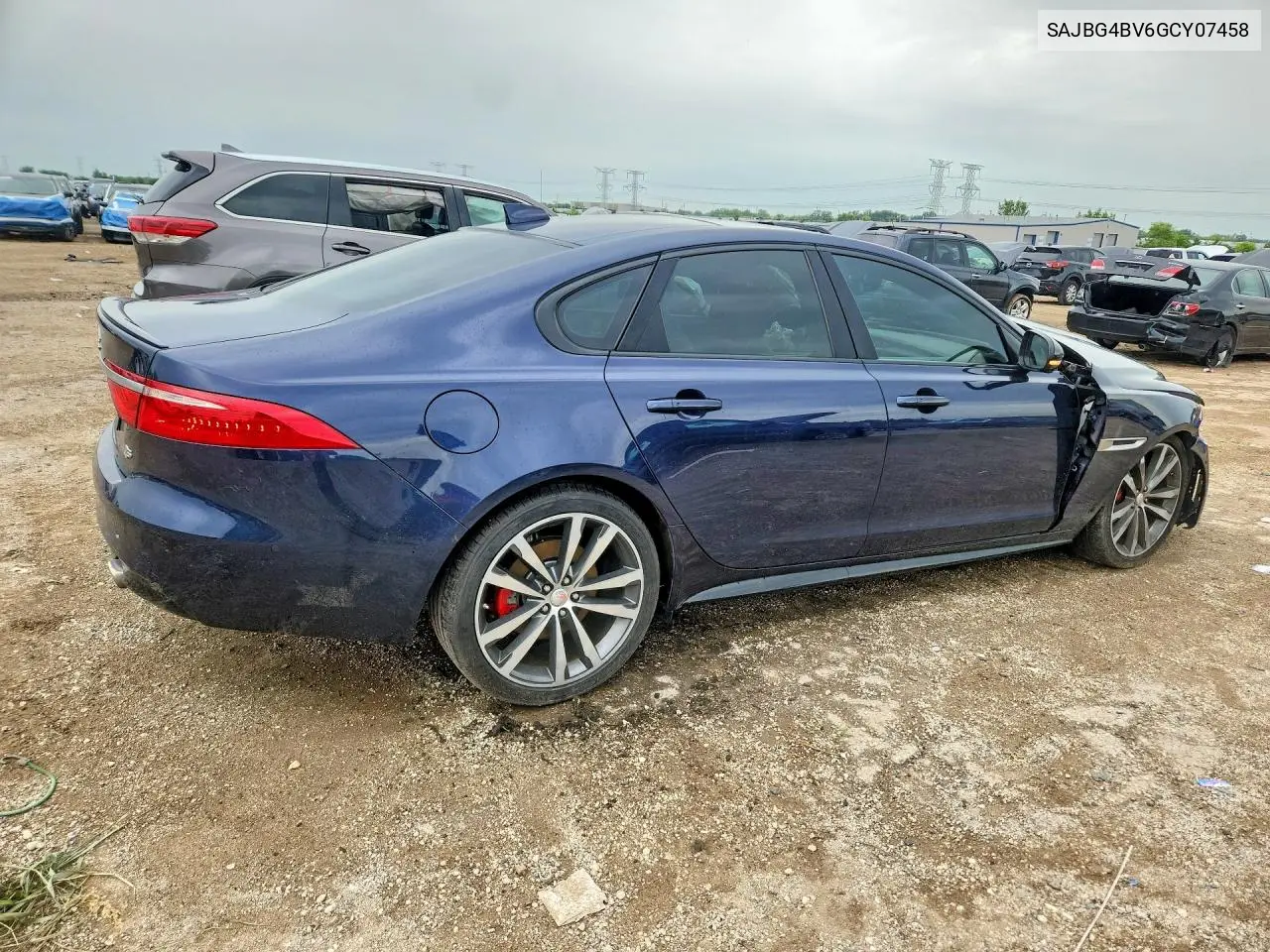 2016 Jaguar Xf S VIN: SAJBG4BV6GCY07458 Lot: 58842056