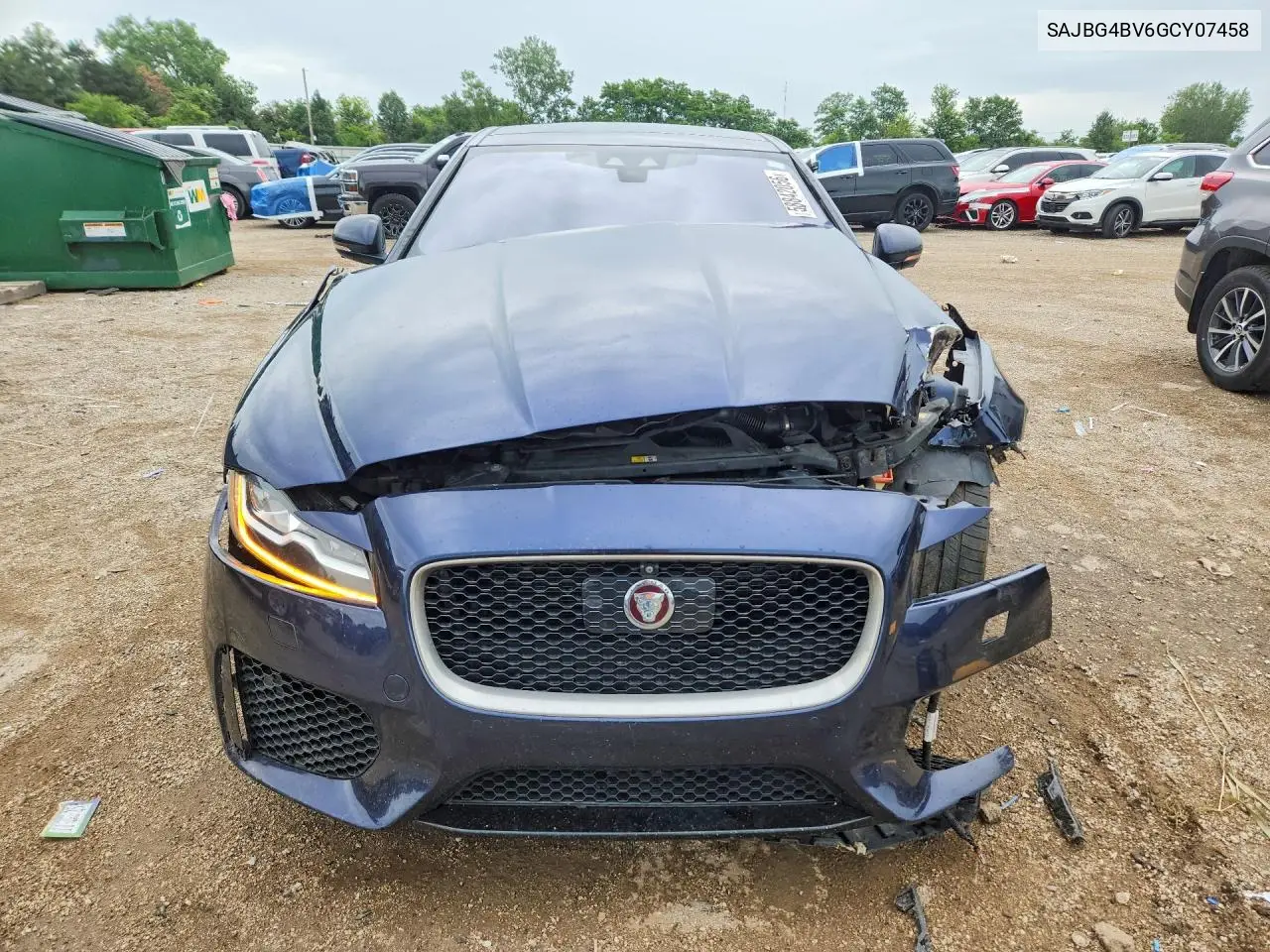 2016 Jaguar Xf S VIN: SAJBG4BV6GCY07458 Lot: 58842056