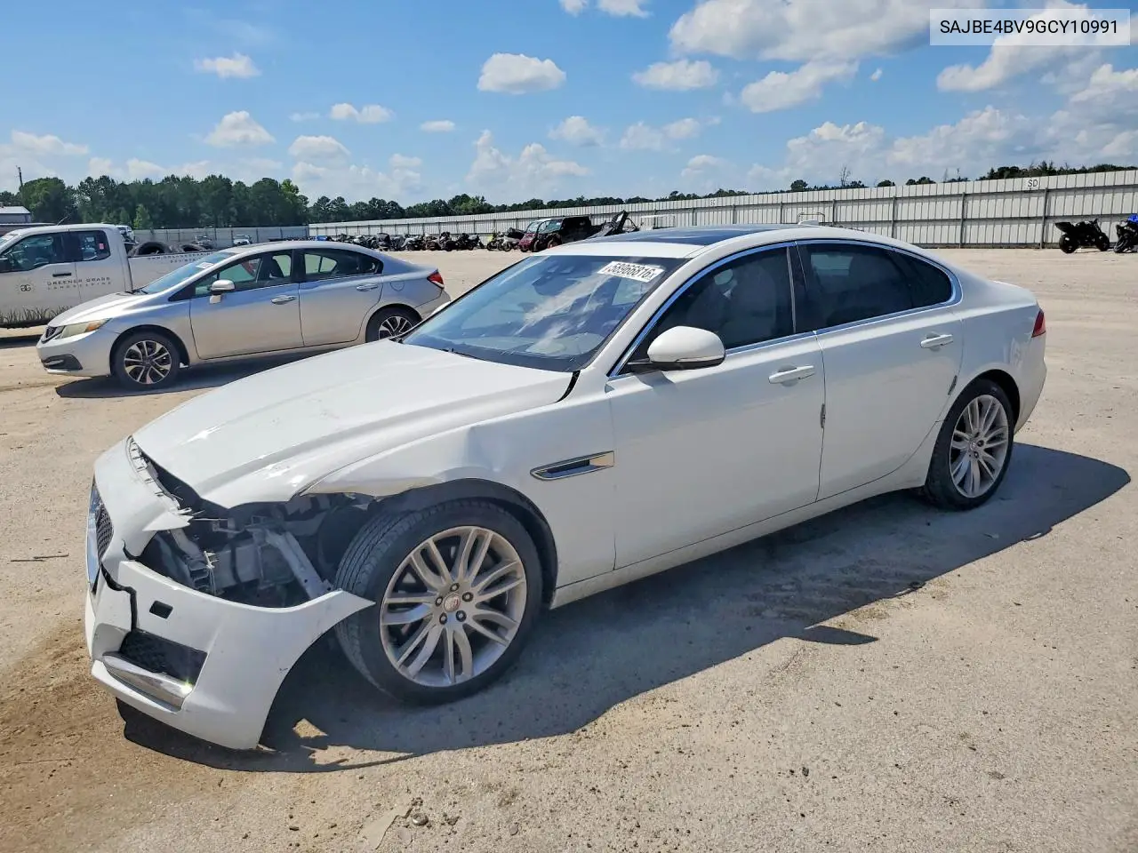 2016 Jaguar Xf Prestige VIN: SAJBE4BV9GCY10991 Lot: 58966816