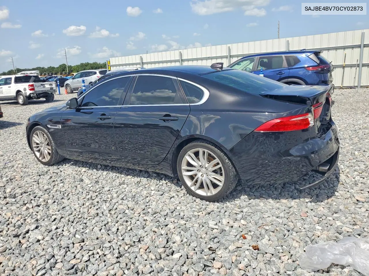2016 Jaguar Xf Prestige VIN: SAJBE4BV7GCY02873 Lot: 60162606