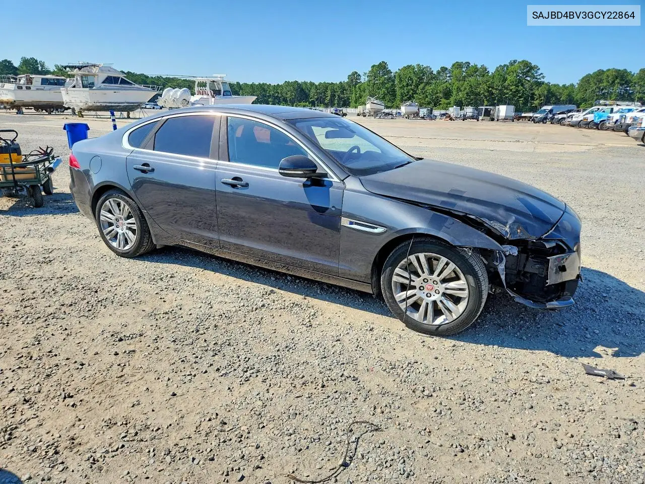 2016 Jaguar Xf Premium VIN: SAJBD4BV3GCY22864 Lot: 60411966