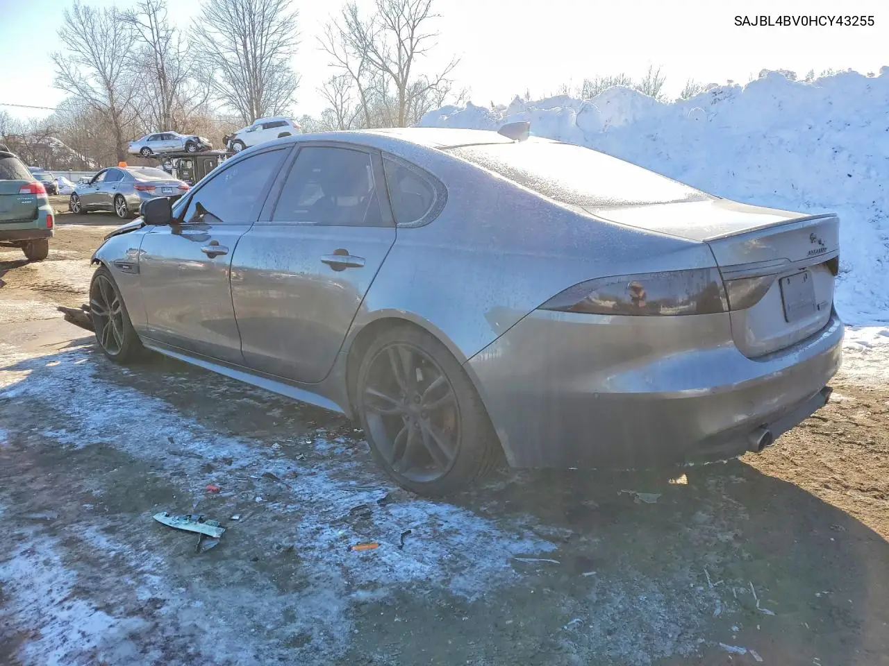 2017 Jaguar Xf R - Sport VIN: SAJBL4BV0HCY43255 Lot: 48580216