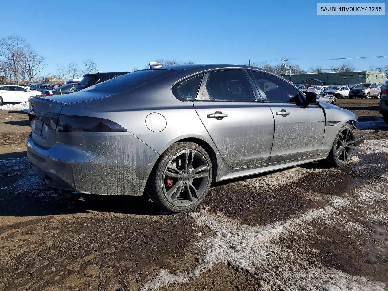 2017 Jaguar Xf R - Sport VIN: SAJBL4BV0HCY43255 Lot: 48580216