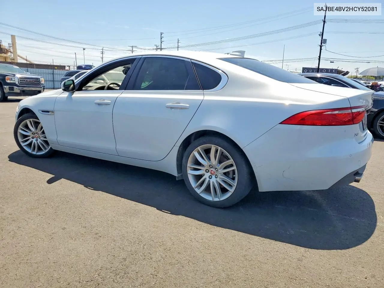 2017 Jaguar Xf Prestige VIN: SAJBE4BV2HCY52081 Lot: 52002936