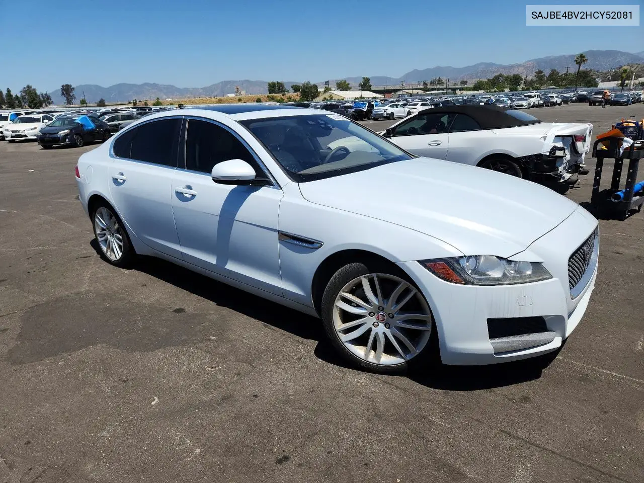 2017 Jaguar Xf Prestige VIN: SAJBE4BV2HCY52081 Lot: 52002936
