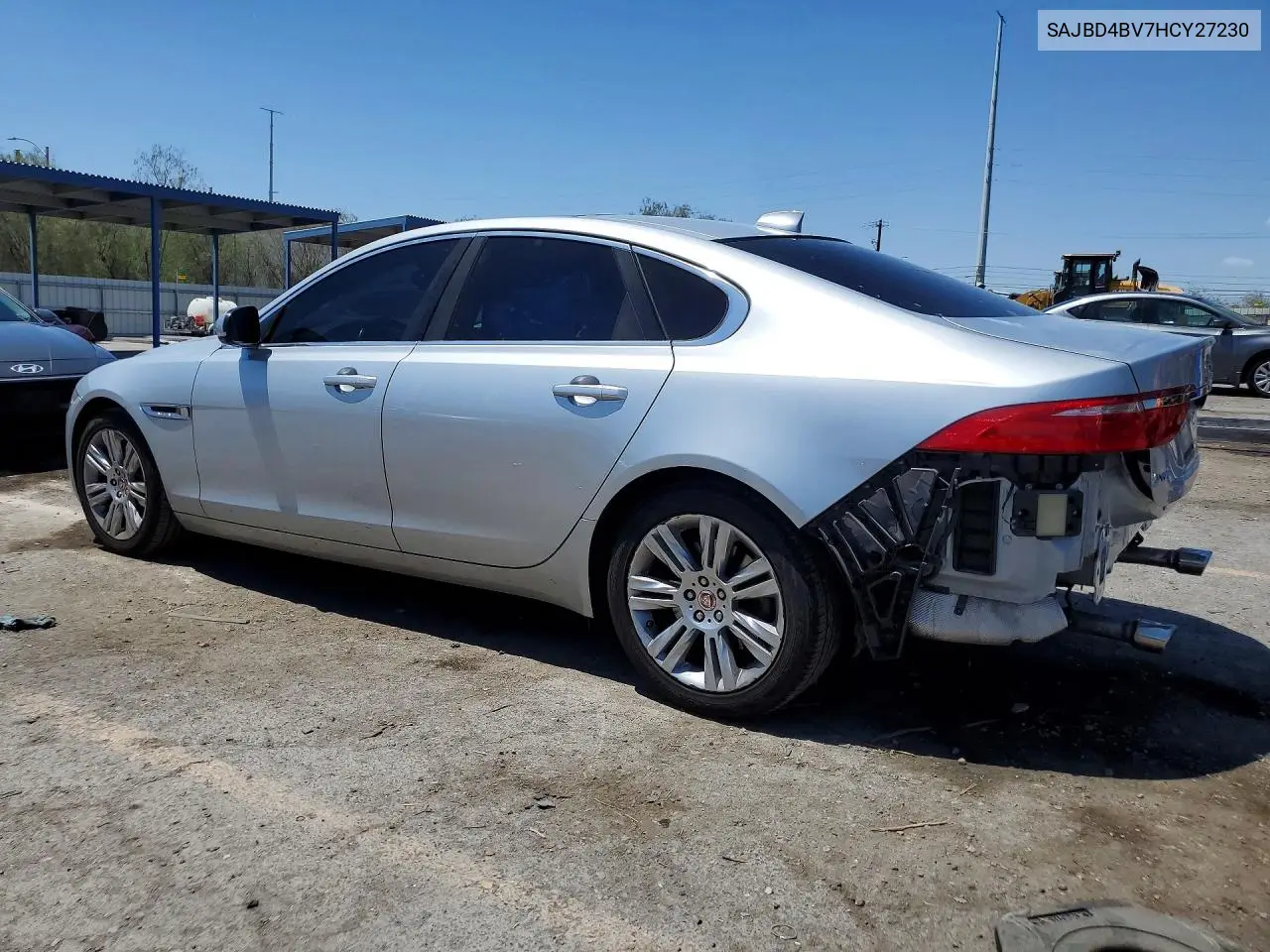 2017 Jaguar Xf Premium VIN: SAJBD4BV7HCY27230 Lot: 53772786