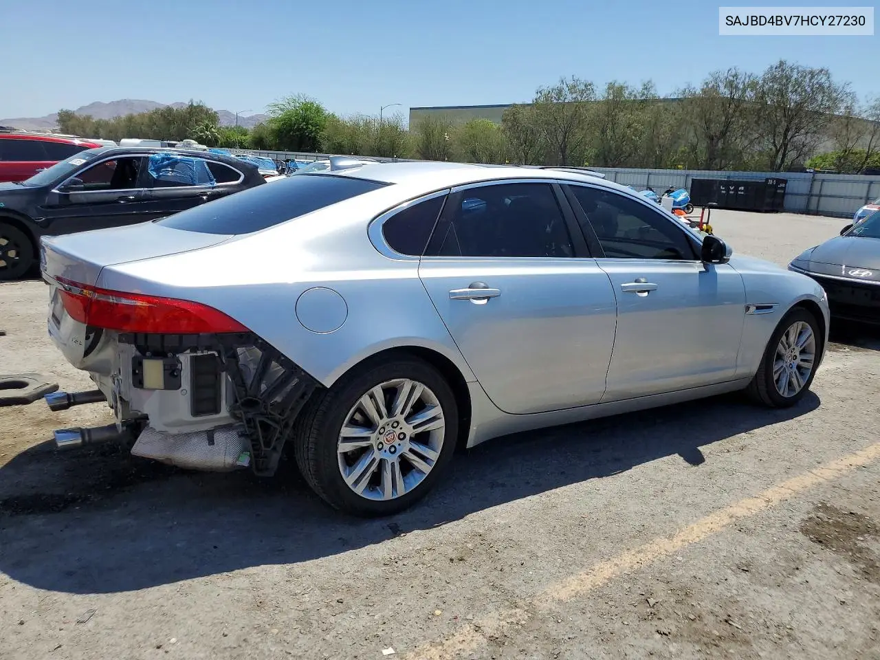 2017 Jaguar Xf Premium VIN: SAJBD4BV7HCY27230 Lot: 53772786