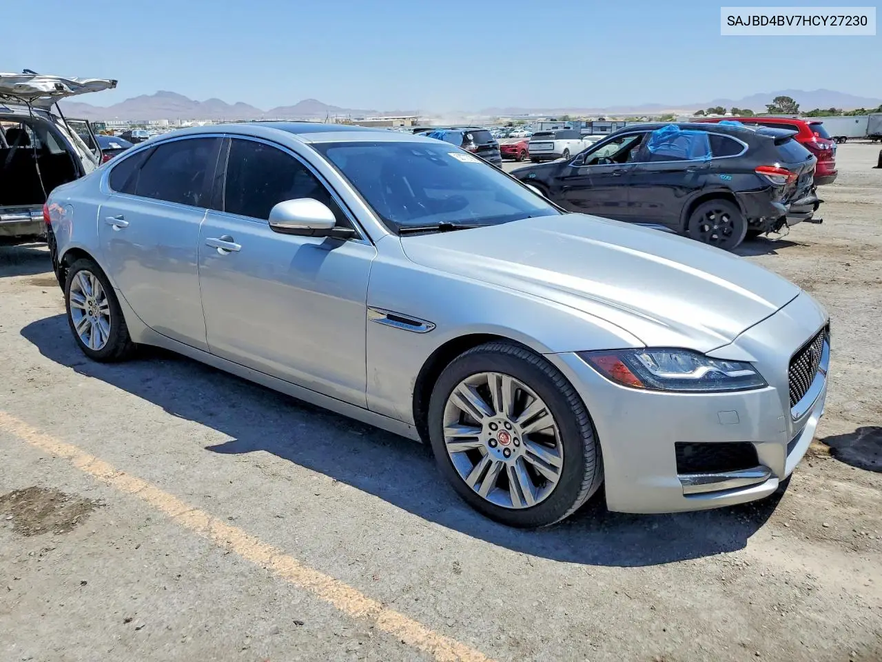 2017 Jaguar Xf Premium VIN: SAJBD4BV7HCY27230 Lot: 53772786