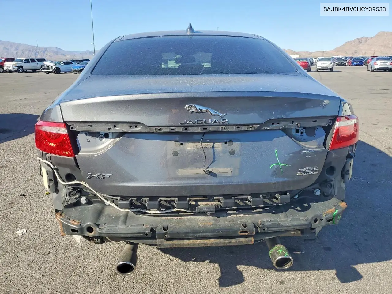 2017 Jaguar Xf Prestige VIN: SAJBK4BV0HCY39533 Lot: 54723806