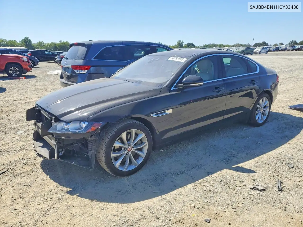 2017 Jaguar Xf Premium VIN: SAJBD4BN1HCY33430 Lot: 58037826