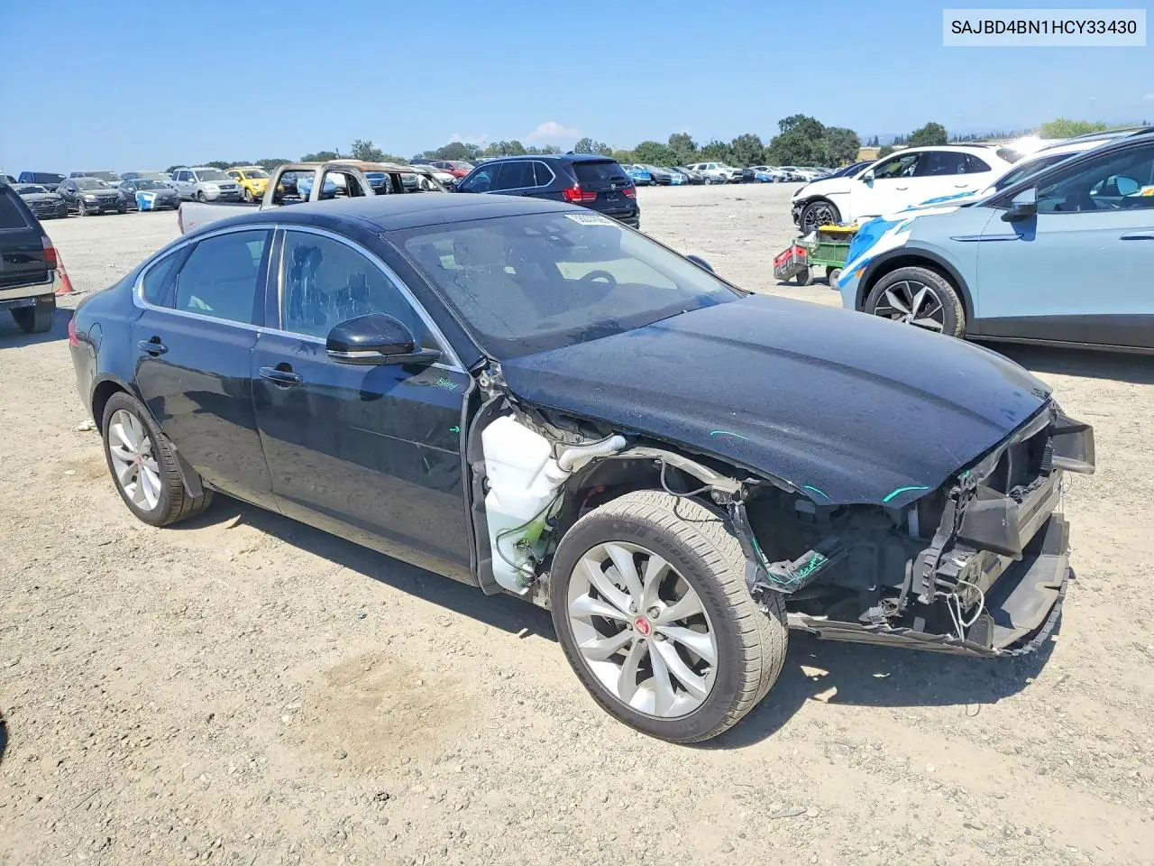2017 Jaguar Xf Premium VIN: SAJBD4BN1HCY33430 Lot: 58037826