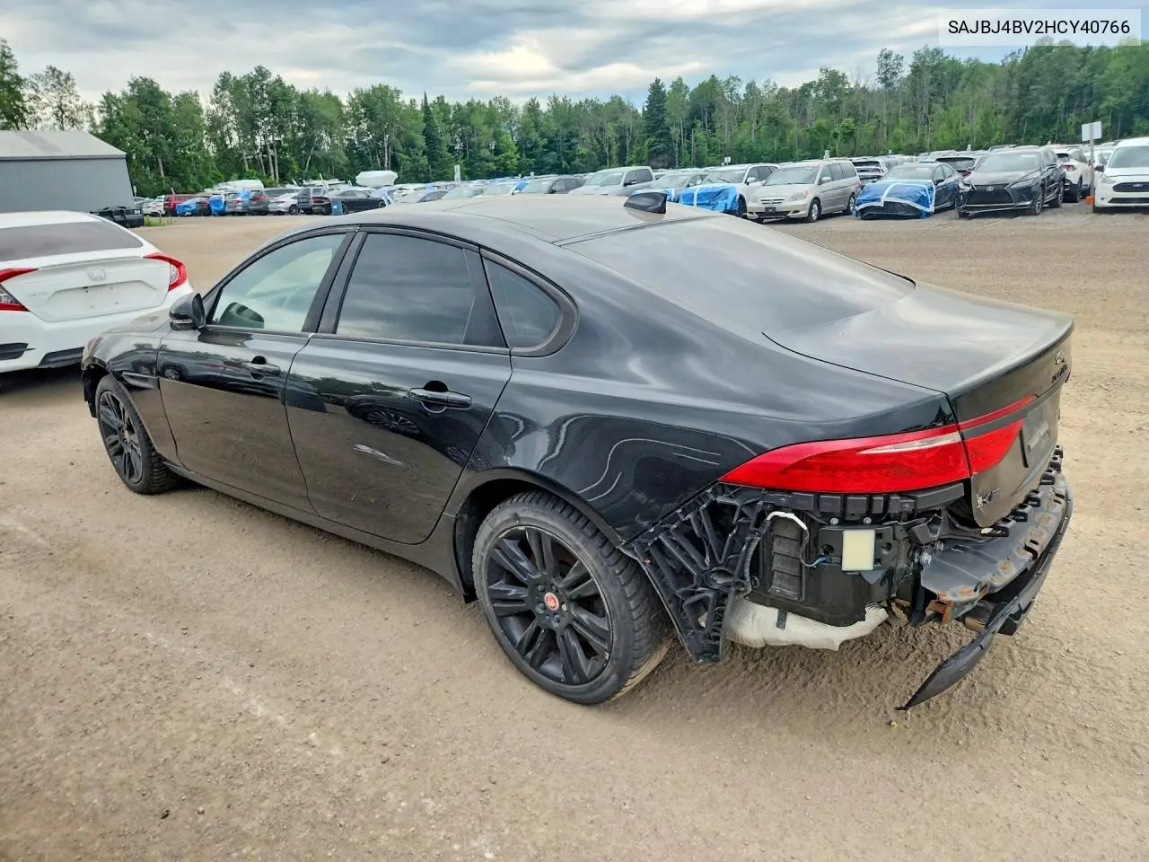 2017 Jaguar Xf Premium VIN: SAJBJ4BV2HCY40766 Lot: 58941436