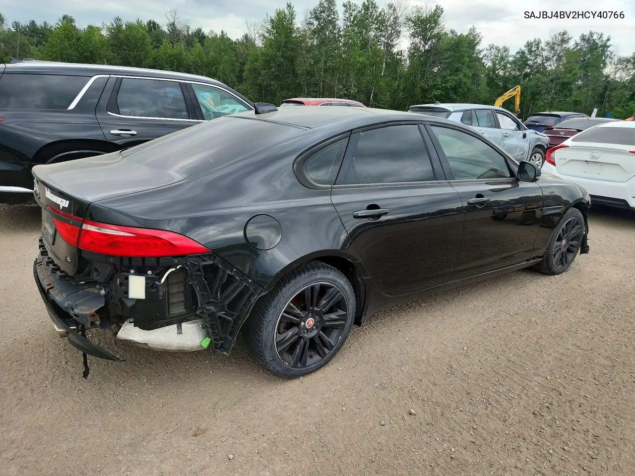 2017 Jaguar Xf Premium VIN: SAJBJ4BV2HCY40766 Lot: 58941436