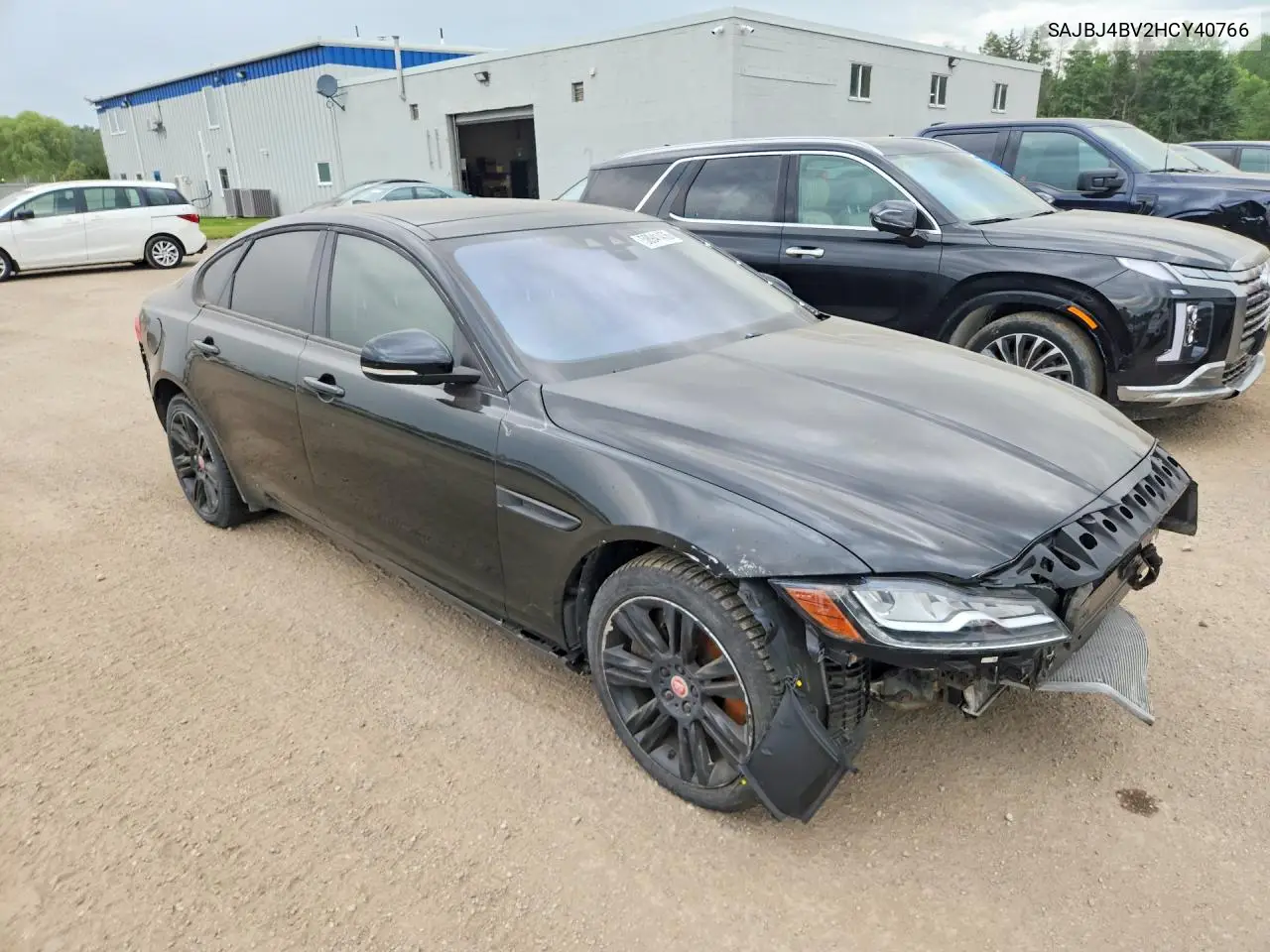 2017 Jaguar Xf Premium VIN: SAJBJ4BV2HCY40766 Lot: 58941436