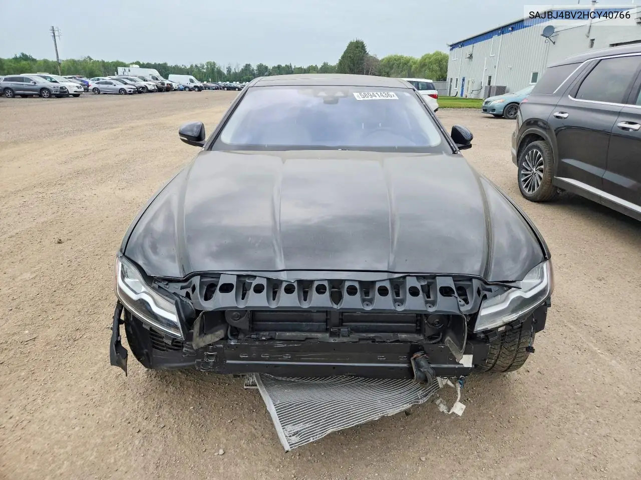 2017 Jaguar Xf Premium VIN: SAJBJ4BV2HCY40766 Lot: 58941436