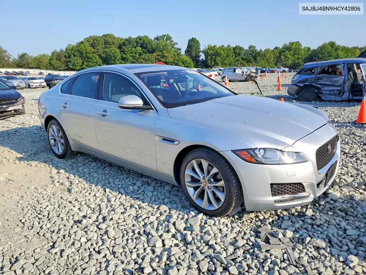 2017 Jaguar Xf Premium VIN: SAJBJ4BN9HCY42806 Lot: 59577746