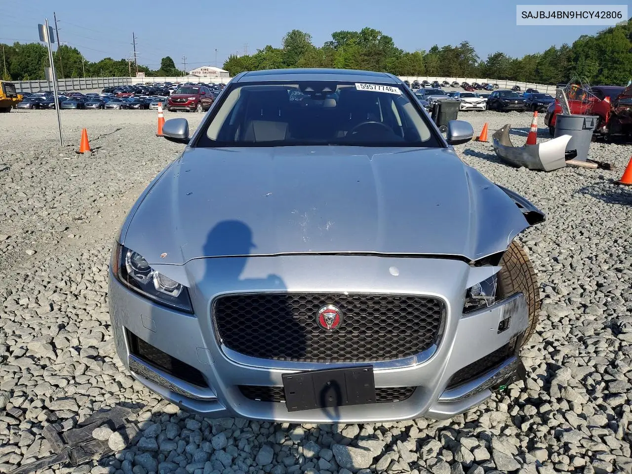 2017 Jaguar Xf Premium VIN: SAJBJ4BN9HCY42806 Lot: 59577746