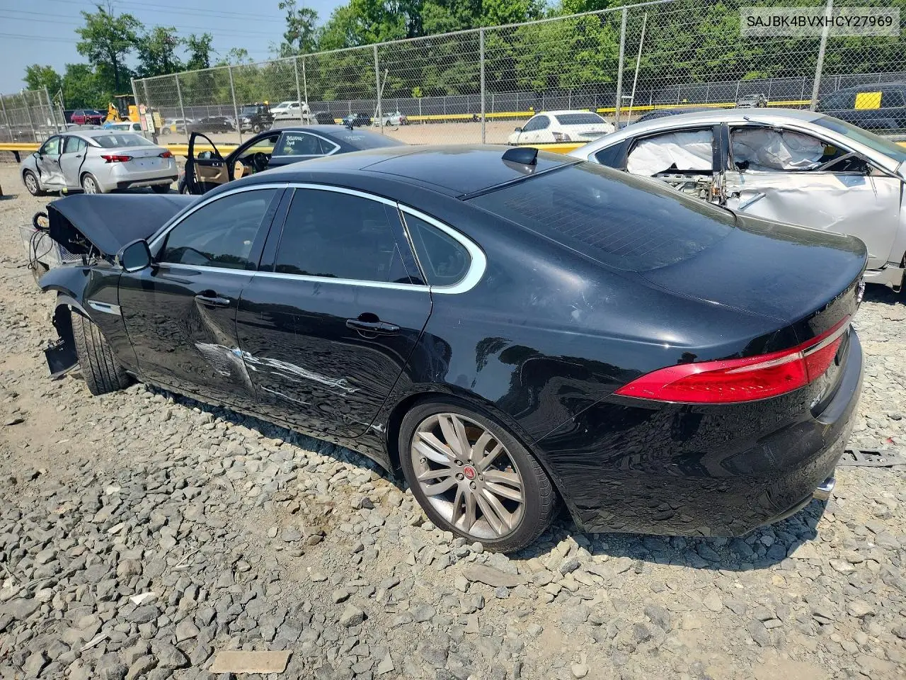 2017 Jaguar Xf Prestige VIN: SAJBK4BVXHCY27969 Lot: 59862456