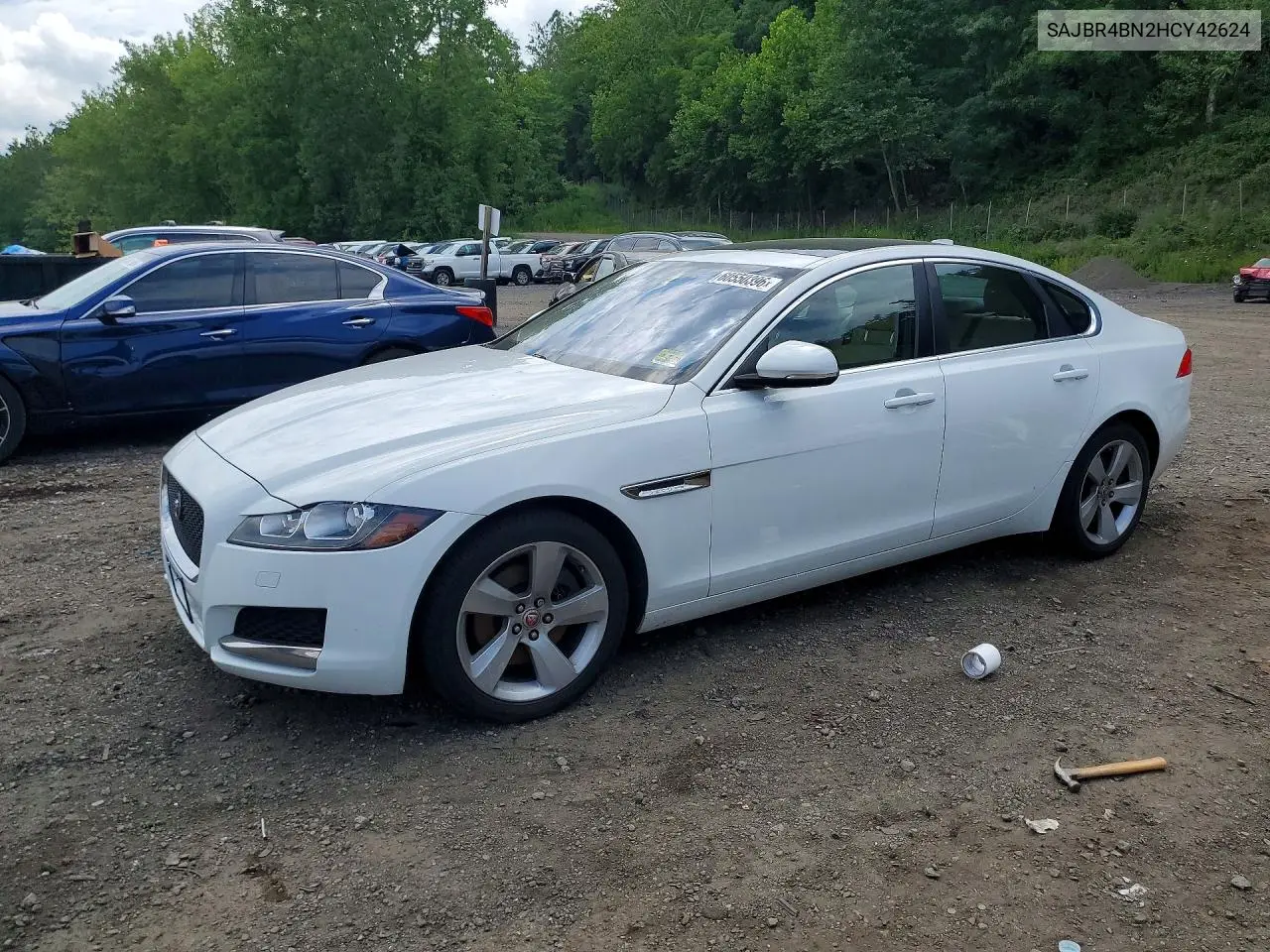 2017 Jaguar Xf VIN: SAJBR4BN2HCY42624 Lot: 60550396